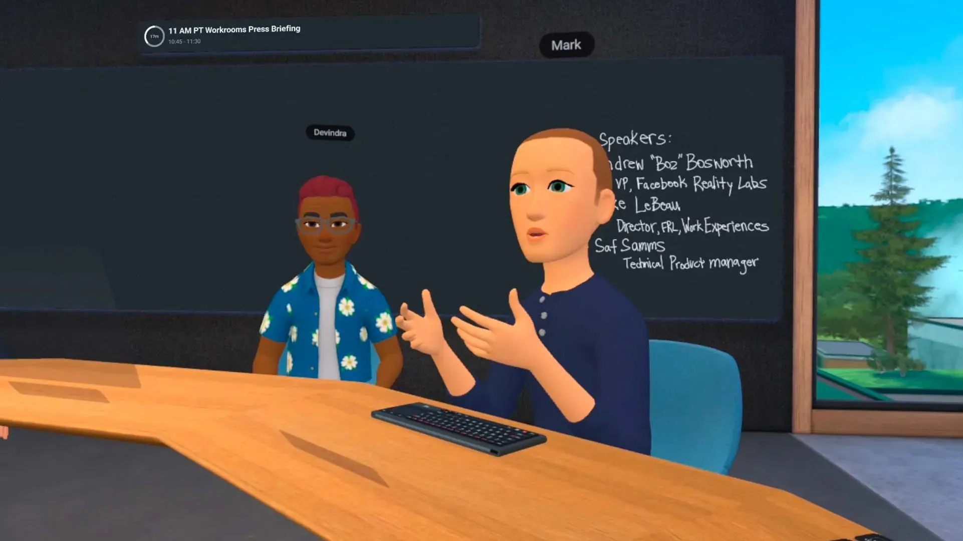 Facebook's Metaverse environment, illustrating virtual spaces, avatars, and interactive elements within the immersive platform