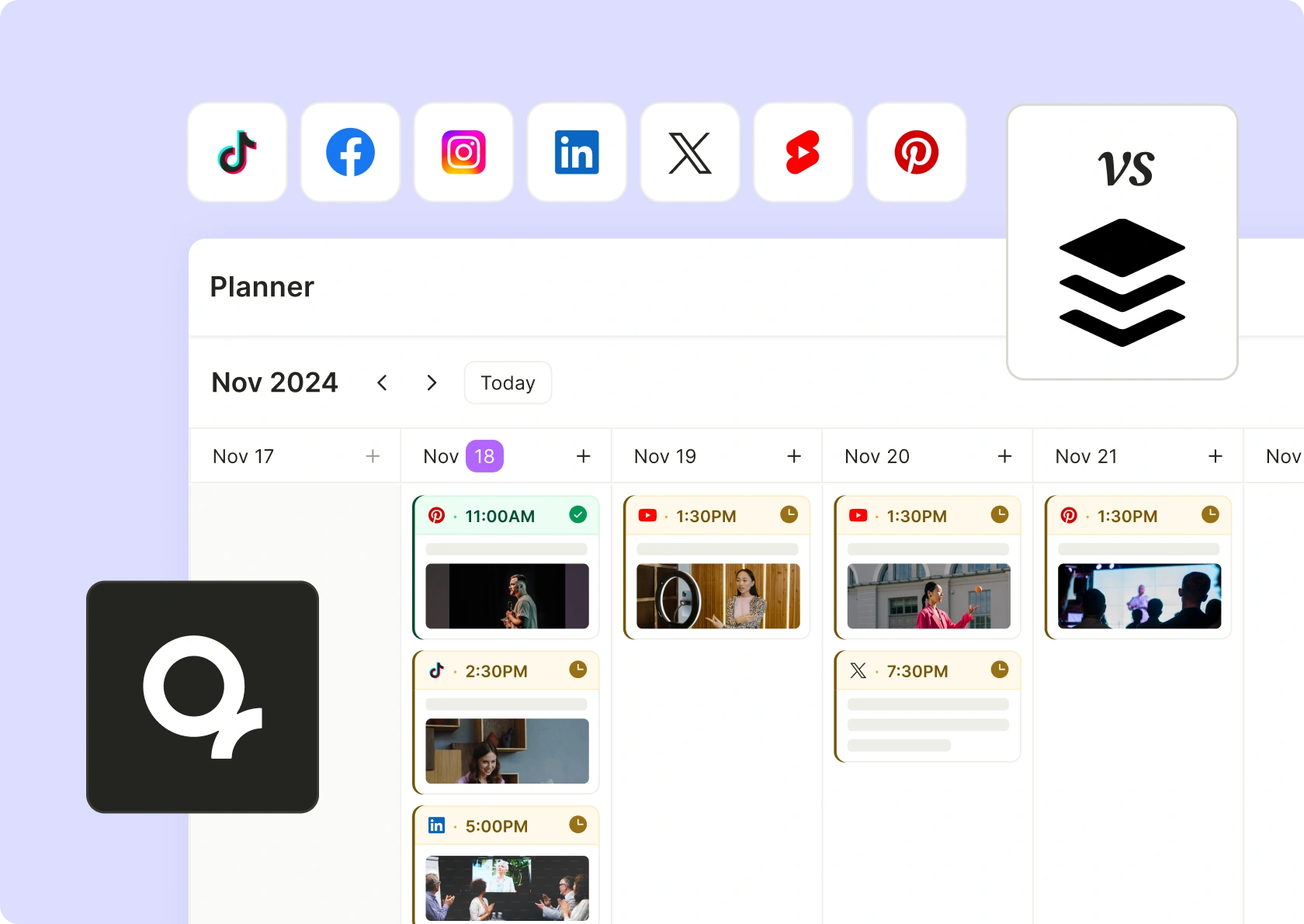 quso.ai vs Buffer — the all-in-one alternative