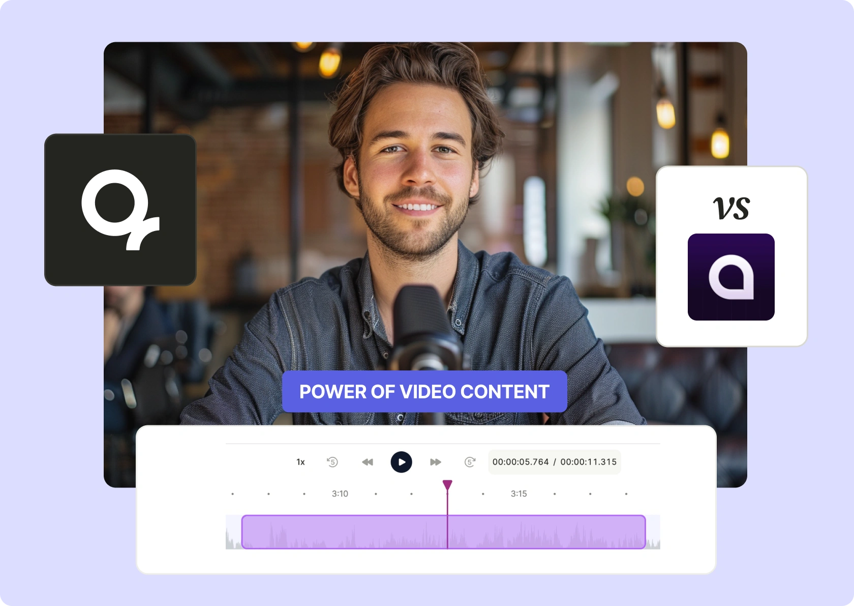 quso.ai vs Captions Ai — the all-in-one alternative