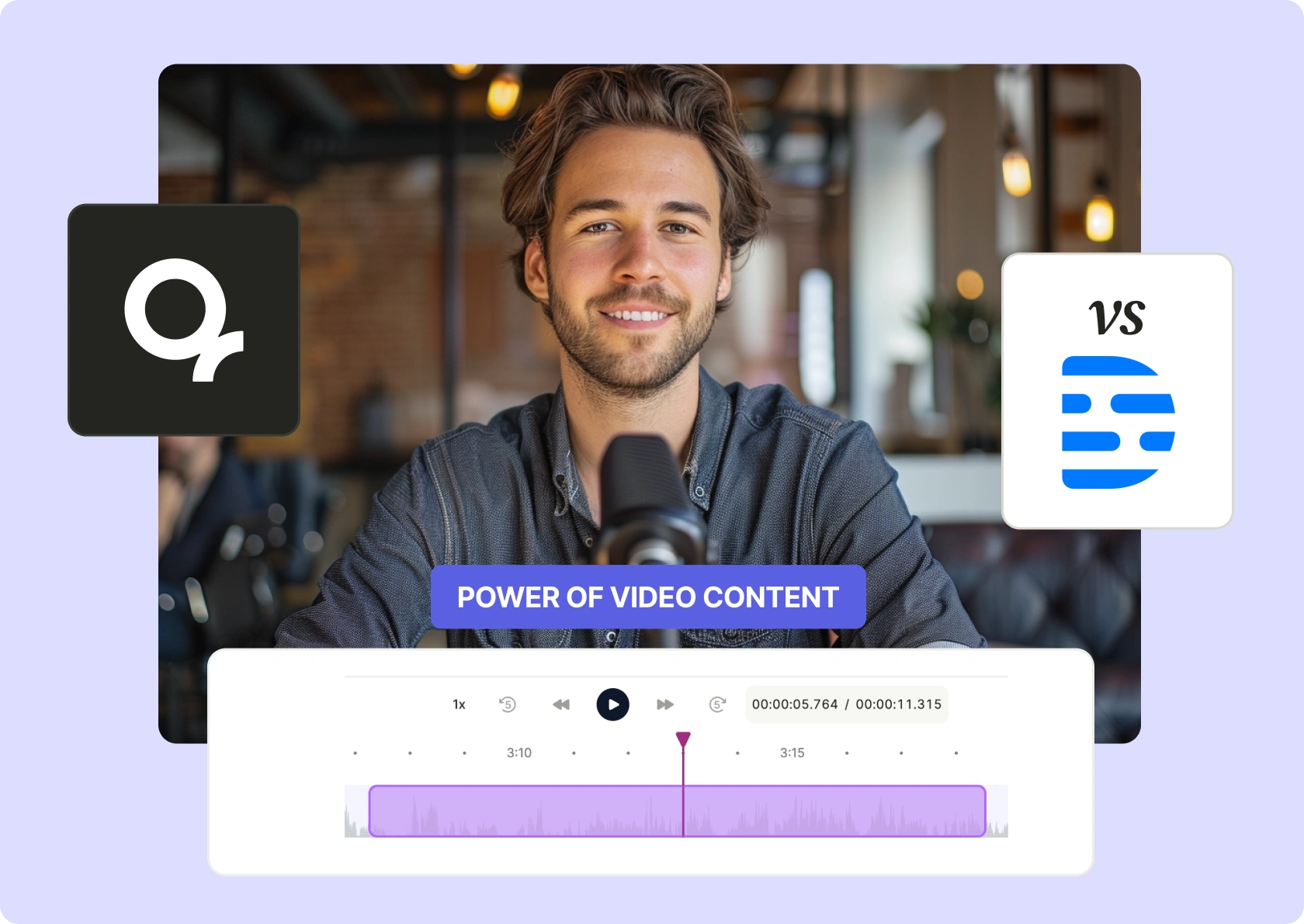 quso.ai vs Descript — the all-in-one alternative