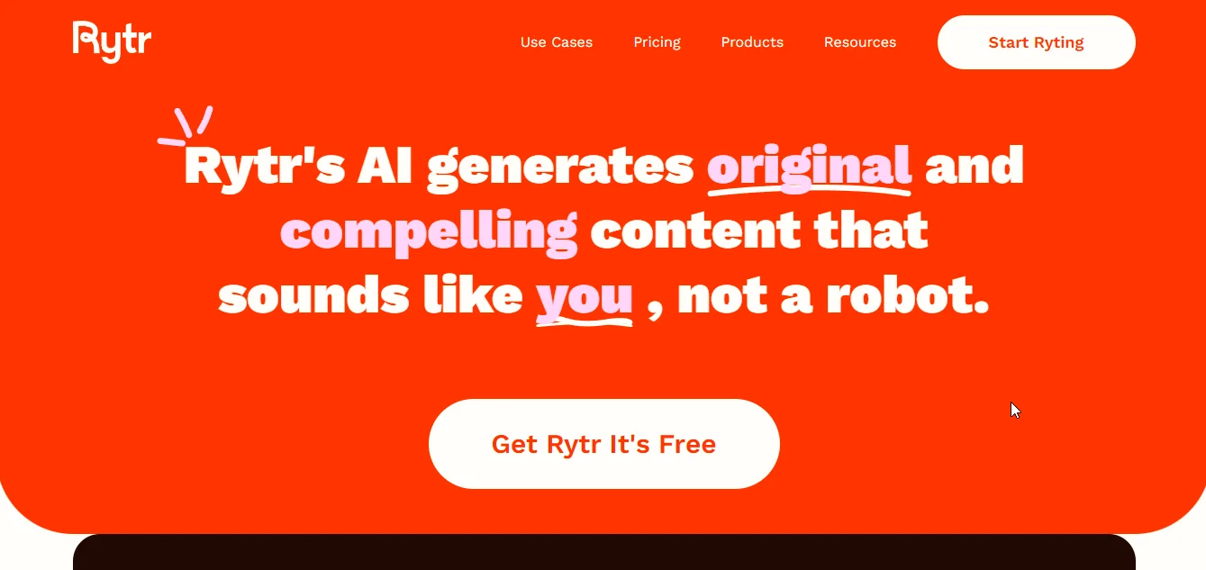 ryrt ai writer