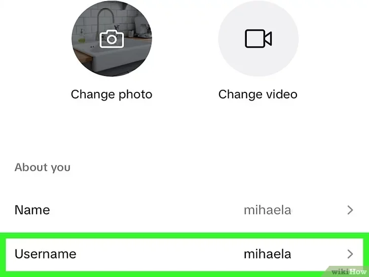 change tiktok username