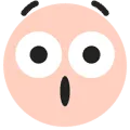 surprised emoji